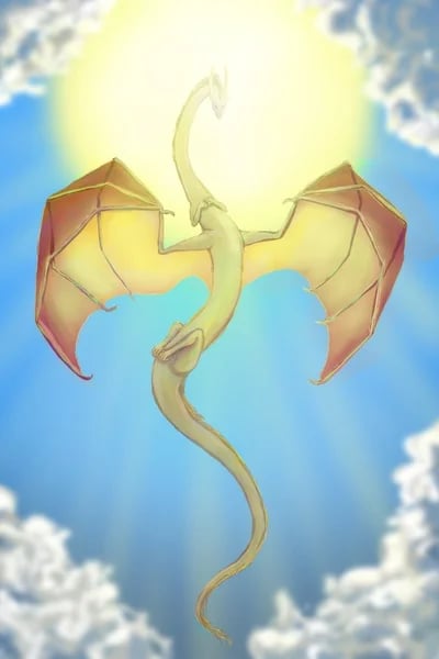 The Shining Wyrm — Book Cover