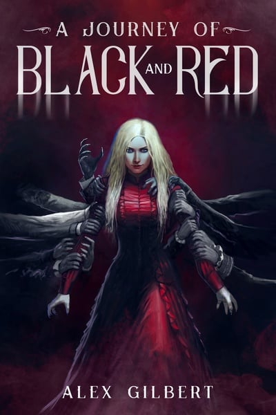 Un Viaje de Negro y Rojo — Book Cover