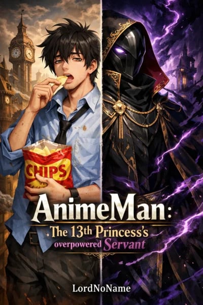 AnimeMan: The 13th Princess's Overpowered Servant — Book Cover