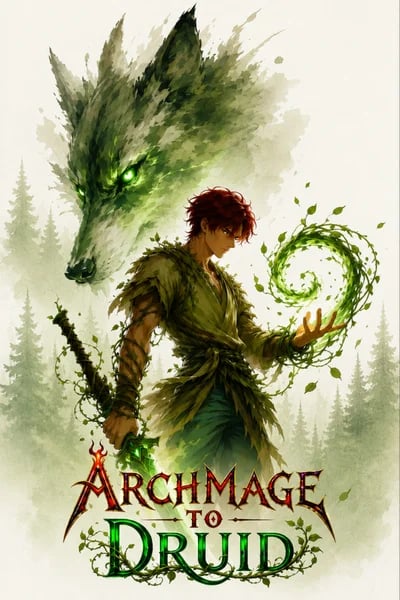 Archmage to Druid: The Level 1 Transmigrator — Book Cover