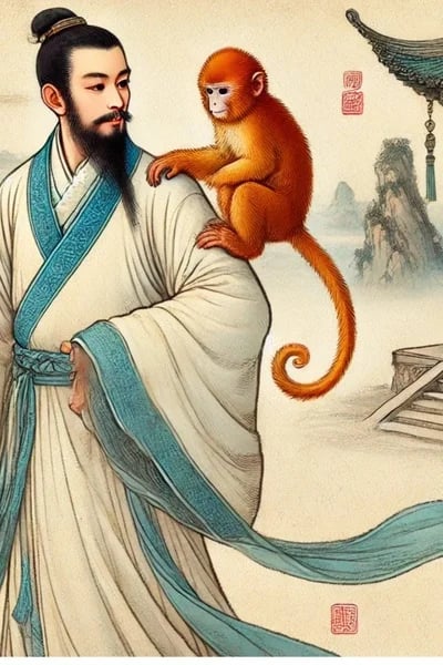Between Beast And Buddha: A Drunken Monkey's Journey to Immortality — Book Cover