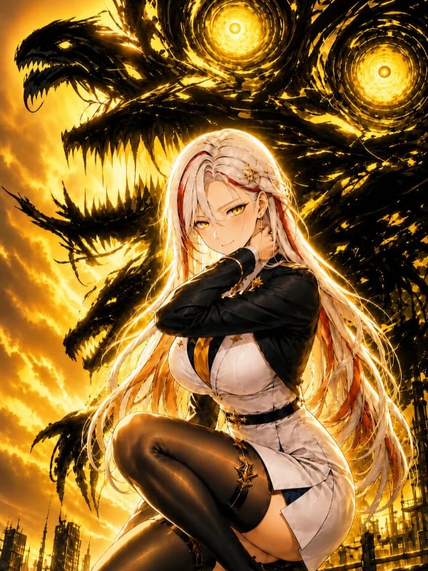Investing in My Harem in the Apocalypse Makes Me Stronger — Book Cover