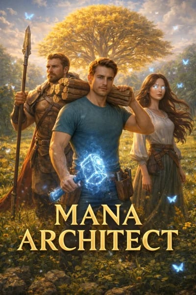 Mana Architect: A Cozy Isekai Base-Building Adventure — Book Cover