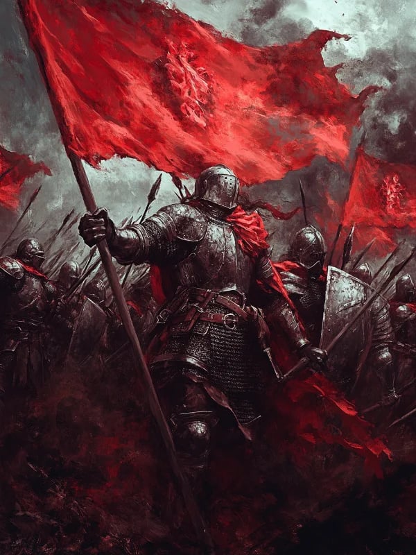 Steel and Sorrow: Rise of the Mercenary king — Book Cover
