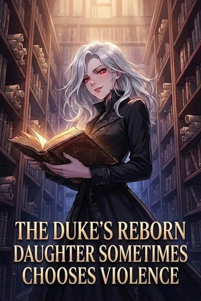 La hija renacida del duque a veces elige la violencia — Book Cover