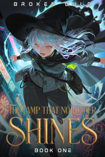 The Lamp That No Longer Shines: A LitRPG Action Comedy β Book Cover